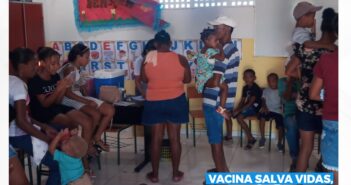 DIA DE VACINAÇÃO NA ESCOLA RUI BARBOSA NA ZONA RURAL DO MUNICÍPIO DE CHORROCHÓ-BA