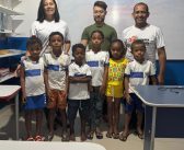 SECRETARIA DE SAÚDE REALIZA AÇÃO DO PROGRAMA SAÚDE NA ESCOLA MUNICIPAL 12 DE OUTUBRO