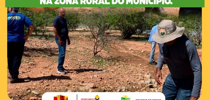 PROJETO SERTÃO VIVO SEGUE AVANÇANDO NA ZONA RURAL DO MUNICÍPIO
