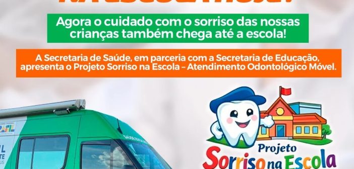 SEU FILHO RECEBEU ATENDIMENTO ODONTOLÓGICO NA ESCOLA HOJE ?