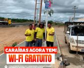 PREFEITURA LEVA INTERNET GRATUITA ÀS PRAÇAS PÚBLICAS ATRAVÉS DO PROJETO CONECTA BAHIA NÓS POVOADOS DE VÁRZEA DA EMA E CARAÍBAS