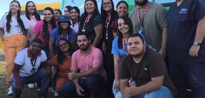 CARAVANA DA SAÚDE LEVA ATENDIMENTO PARA A COMUNIDADE DA QUEIMADA DO MILHO