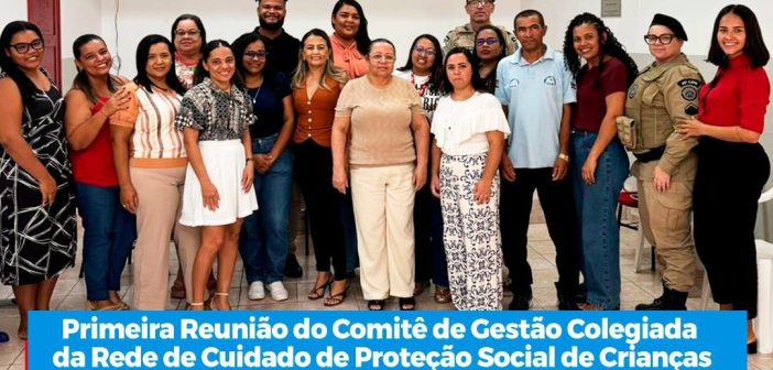 PRIMEIRA REUNIÃO DO COMITÊ DE GESTÃO COLEGIADA DA REDE DE CUIDADO DE PROTEÇÃO SOCIAL DE CRIANÇAS E ADOLESCENTES VÍTIMAS OU TESTEMUNHAS DA VIOLÊNCIA