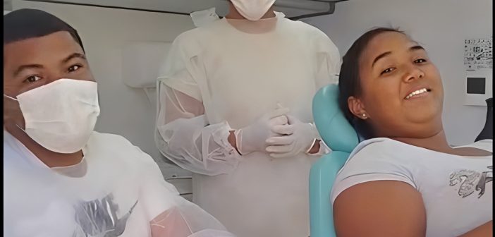 SAÚDE MAIS PERTO DE VOCÊ LEVANDO SERVIÇOS PARA A POPULAÇÃO NA FAZENDA POÇO VERDE MUNICÍPIO DE CHORROCHÓ-BA