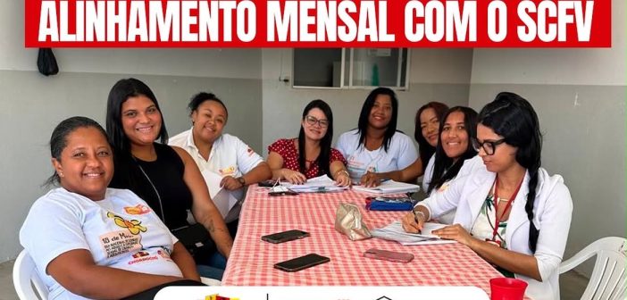 REUNIÃO DE PLANEJAMENTO E ALINHAMENTO MENSAL COM O SCFV NO DISTRITO DE BARRA DO TARRACHIL