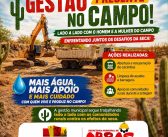 GESTÃO PRESENTE NO CAMPO,LADO A LADO COM O HOMEM E A MULHER DO CAMPO, ENFRENTANDO JUNTOS OS DESAFIOS DA SECA!