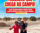 MAIS BARRAGENS LIMPAS PARA FORTALECER A ZONA RURAL DO MUNICÍPIO DE CHORROCHÓ-BA