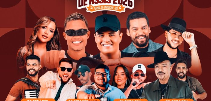 PROGRAMAÇÃO FESTIVA DE SÃO FRANCISCO DE ASSIS NO DISTRITO DE BARRA DO TARRACHIL
