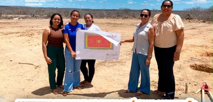 MAIS UMA OBRA QUE COMEÇA A SAIR DO PAPEL NO MUNICÍPIO DE CHORROCHÓ-BA